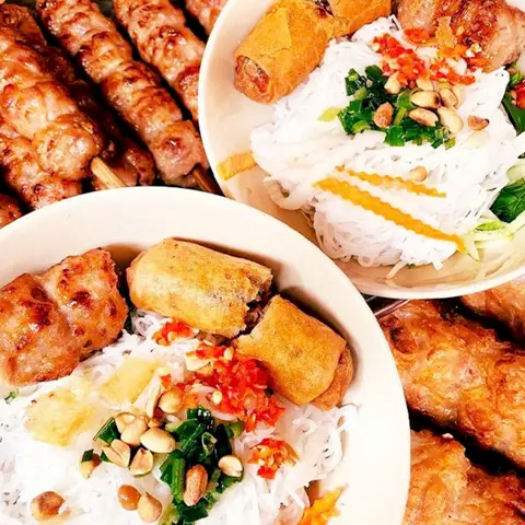 Hình ảnh Bún nem nướng