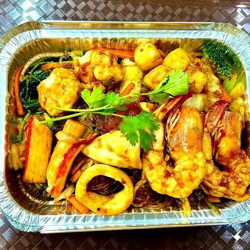Hình ảnh Miến xào hải sản XO