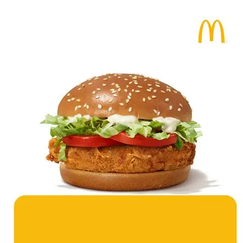 Hình ảnh Burger gà cay