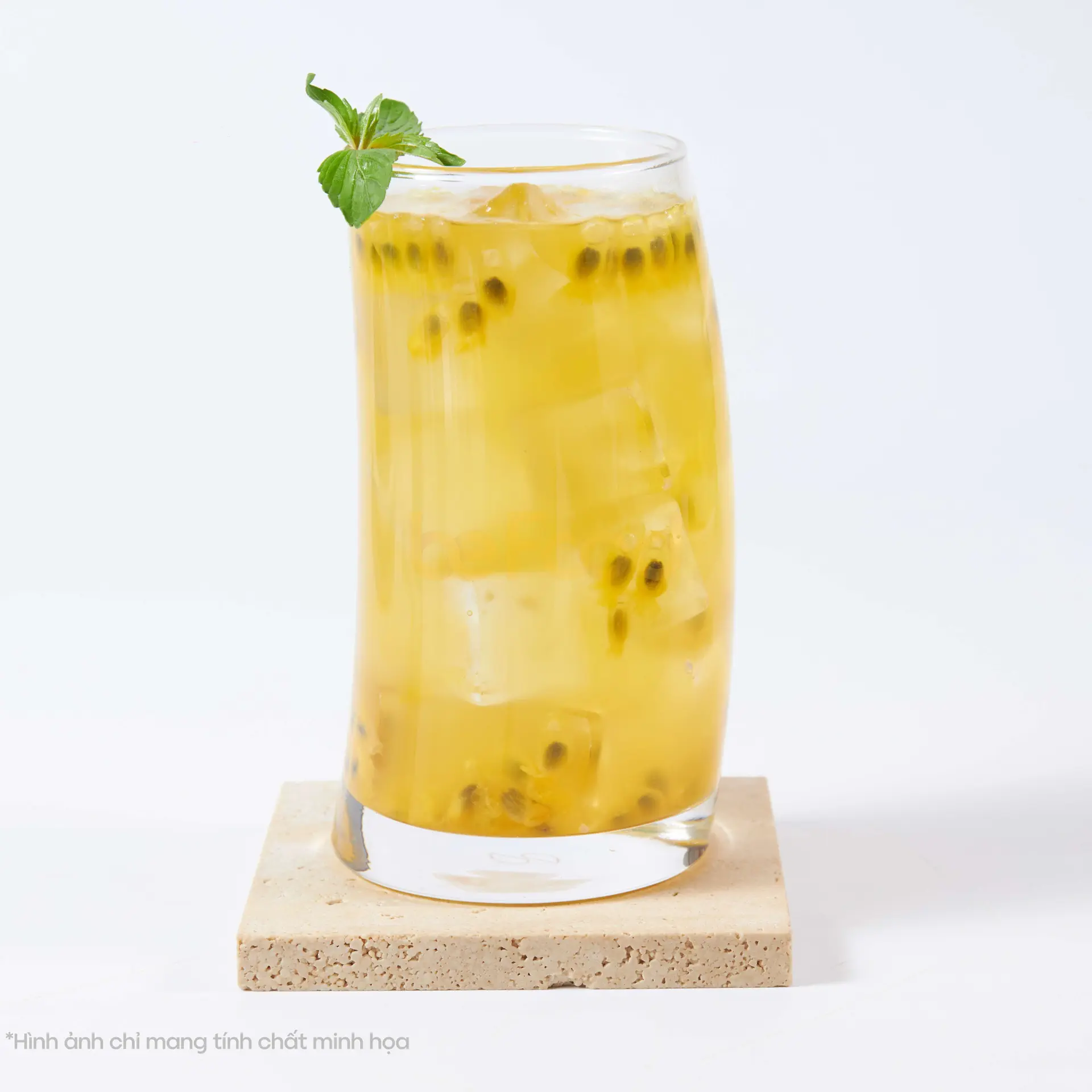 Hình ảnh Trà chanh dây hạt đác