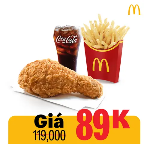 Hình ảnh Phần ăn 1 miếng gà rán