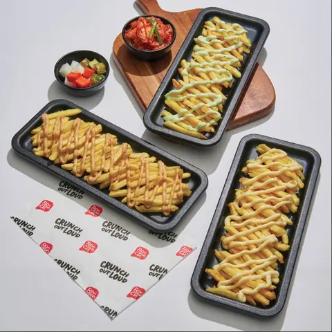 Hình ảnh Mixed Sauce Fries - Khoai tây hai loại xốt