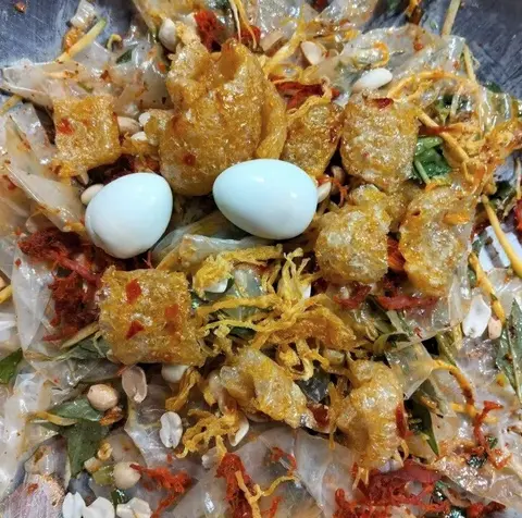 Hình ảnh Bánh tráng dẻo phơi sương thập cẩm - size vừa