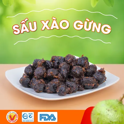 Hình ảnh Sấu xào gừng