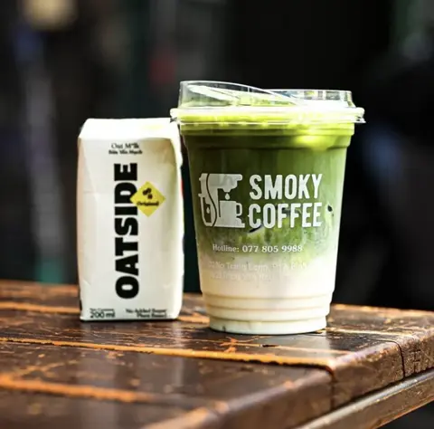 Hình ảnh Matcha sữa yến mạch