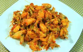 Hình ảnh Ếch kho sả ớt 2 con + cơm
