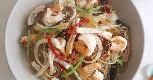 Hình ảnh Miến trộn hải sản
