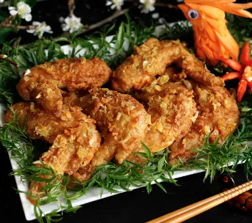 Hình ảnh Cánh gà chiên bơ