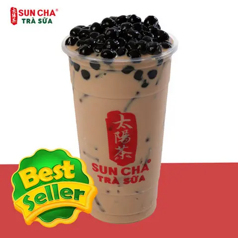 Hình ảnh Trà sữa trân châu quốc dân 500ml