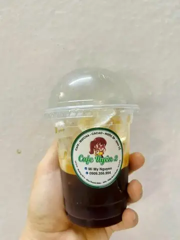 Hình ảnh Cafe đá pha máy pha phin
