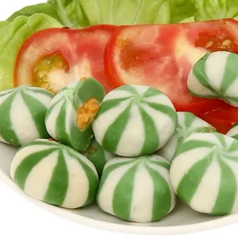 Hình ảnh Bánh bao nhân trứng muối