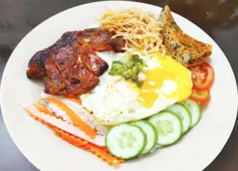 Hình ảnh Cơm tấm sườn bì chả ốp la