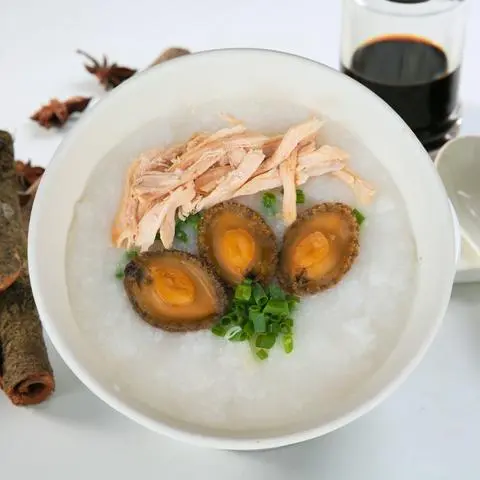 Hình ảnh Cháo bào ngư gà xé