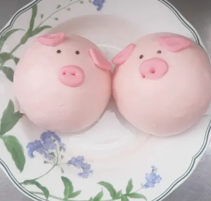 Hình ảnh Bánh bao con heo
