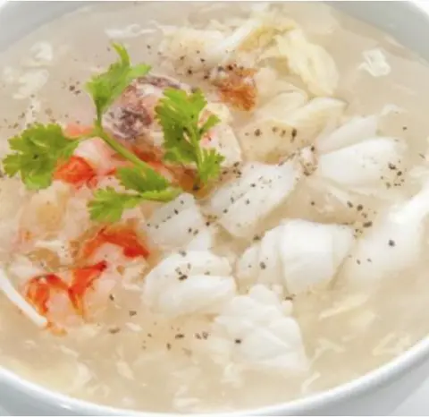 Hình ảnh Cháo cá chẽm lớn