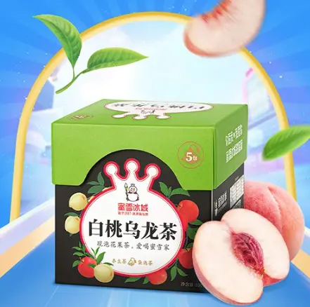 Hình ảnh Trà Ô Long Đào Trắng
