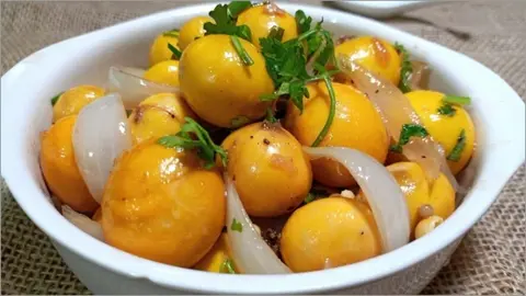 Hình ảnh Trứng non hấp hành