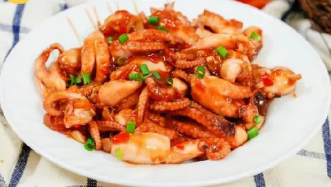 Hình ảnh Bạch tuộc xào sa tế