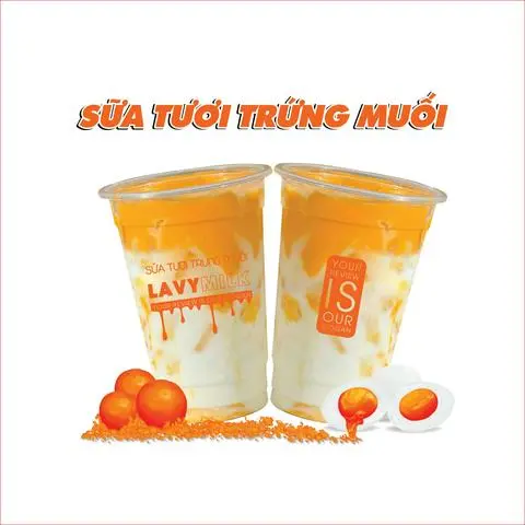 Hình ảnh SỮA TƯƠI TRỨNG MUỐI