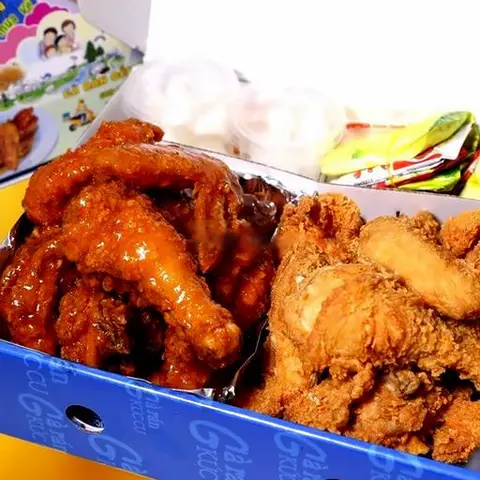 Hình ảnh Gà một con nửa chiên - nửa tẩm sốt - 16 miếng
