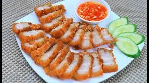 Hình ảnh Ba rọi heo chiên giòn