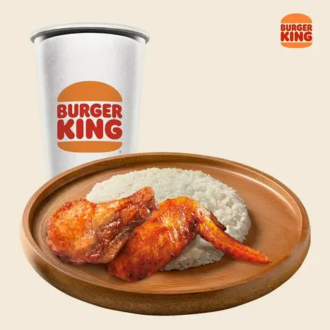 Hình ảnh Combo Cơm Cánh Gà Nướng BBQ