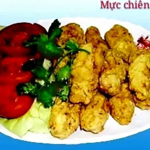 Hình ảnh Mực chiên giòn