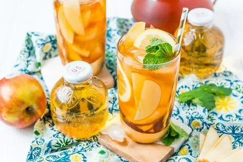 Hình ảnh Hồng trà táo