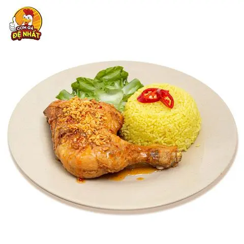 Hình ảnh Cơm Đùi gà GÓC 4 Xốt Mắm tỏi