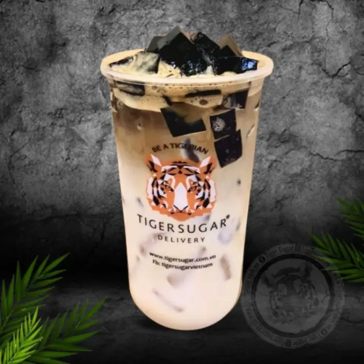 Hình ảnh Sữa tươi café thạch sương sáo