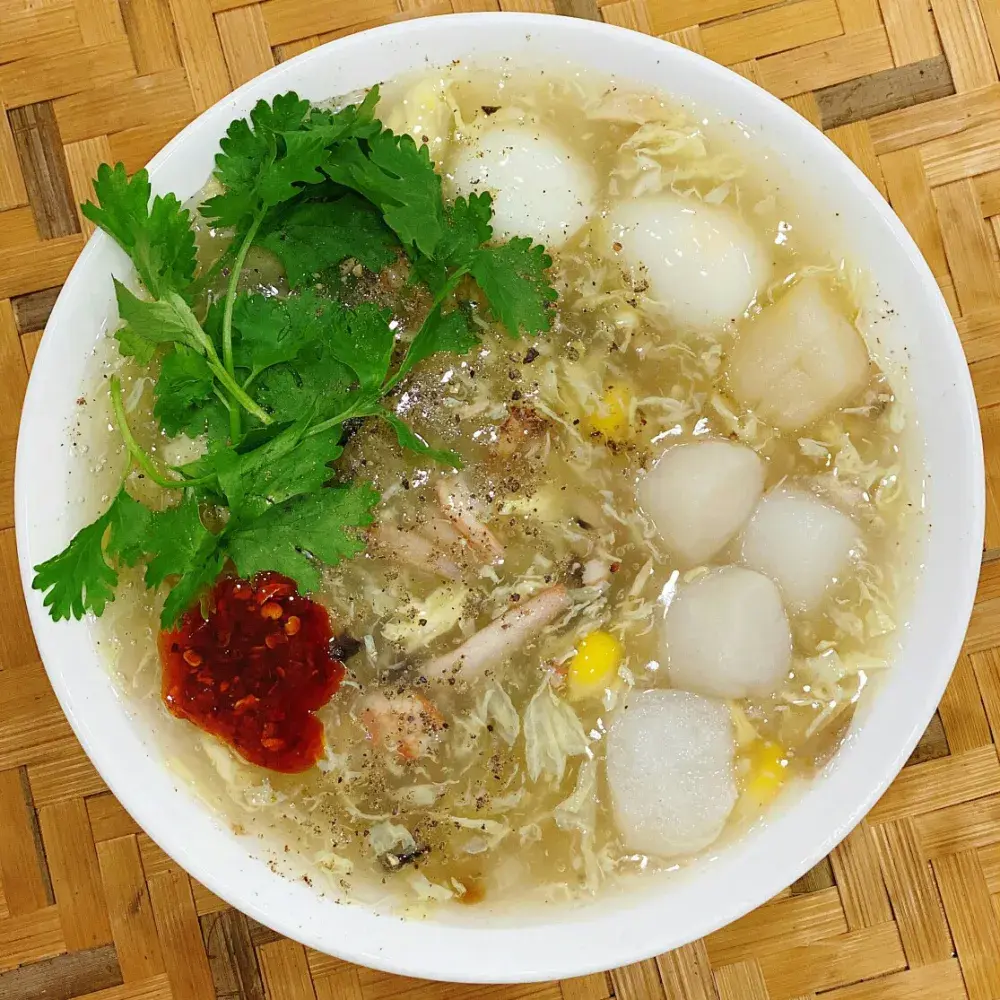 Hình ảnh Súp cua sò điệp
