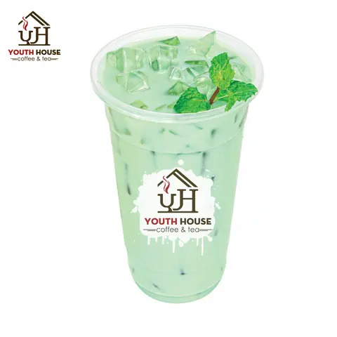 Hình ảnh Trà sữa bạc hà - size L