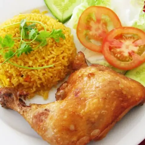 Hình ảnh Cơm đùi góc tư xối mỡ