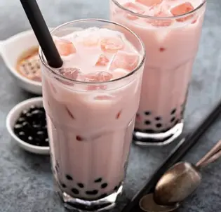 Hình ảnh Trà sữa dâu