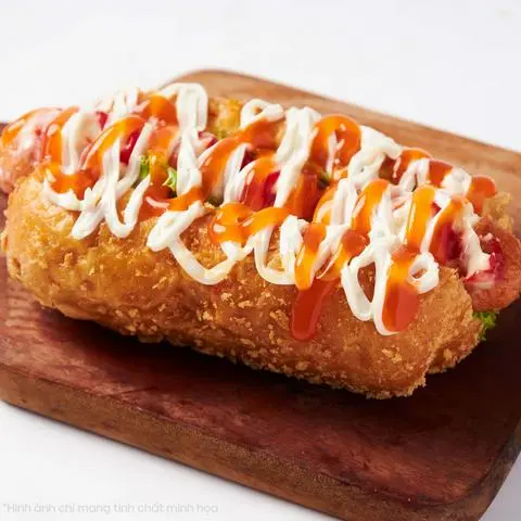Hình ảnh Hotdog xúc xích phomai