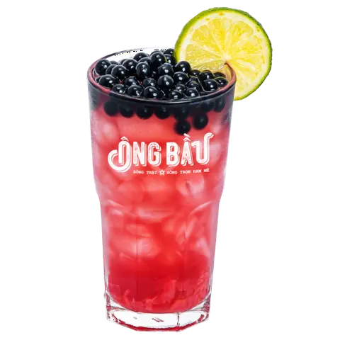 Hình ảnh Trà việt quất hạt boba