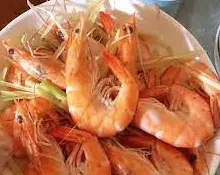 Hình ảnh Tôm hấp sả 1 phần