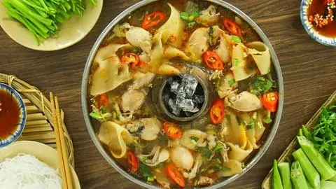 Hình ảnh Lẩu ếch nấu Thái