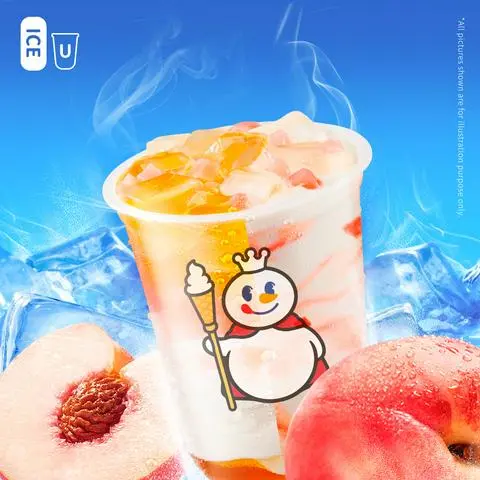 Hình ảnh Sữa Kem Lắc Đào.