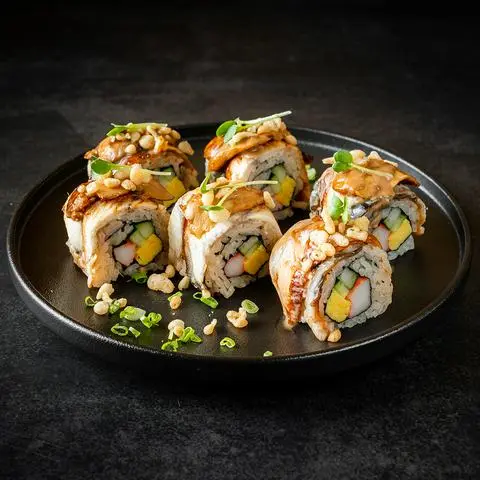 Hình ảnh Sushi cuộn lươn - gan ngỗng