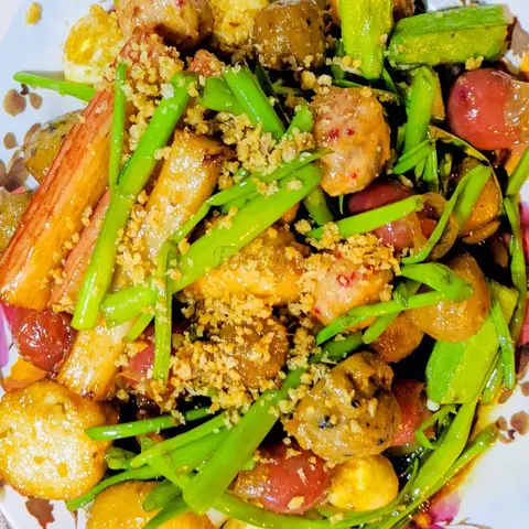 Hình ảnh COMBO CÁ VIÊN CHIÊN THẬP CẨM SỐT SATẾ