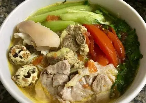 Hình ảnh Bún sườn mọc