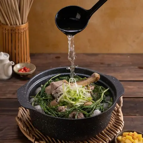 Hình ảnh Khoai sọ nấu cổ cánh