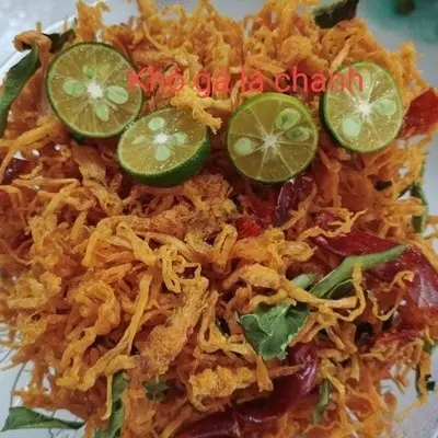 Hình ảnh Khô gà lá chanh
