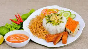 Hình ảnh Cơm sườn chả