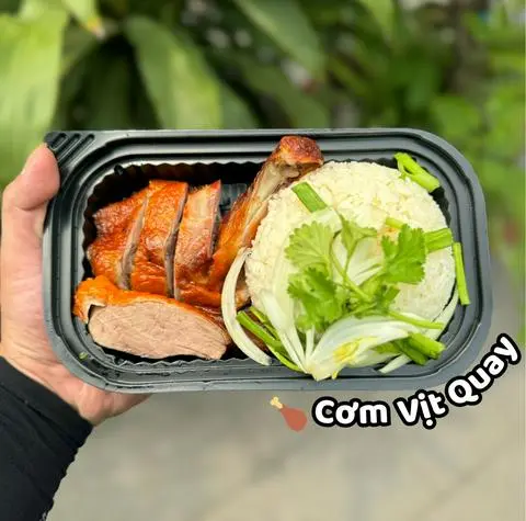 Hình ảnh Cơm vịt quay heo quay