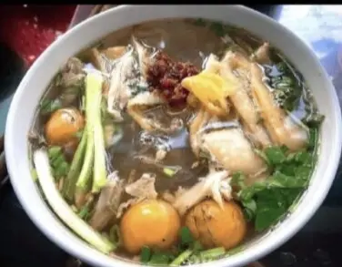 Hình ảnh Miến lòng gà trứng non