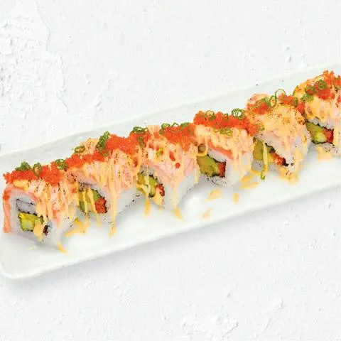 Hình ảnh Cuốn cá hồi phô mai - Salmon roll w/ cheese