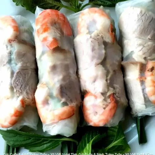 Hình ảnh Hộp : 5 Gỏi cuốn tôm thịt