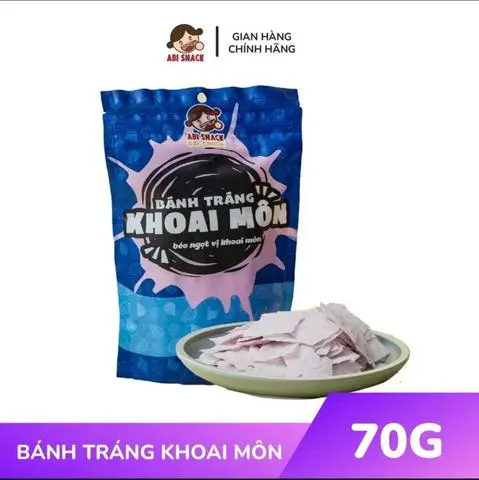 Hình ảnh Bánh tráng Abi vị khoai môn